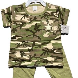 Ganz Baby Ella Jackson Camo Kid - Top and Pants Camo 6-12 months